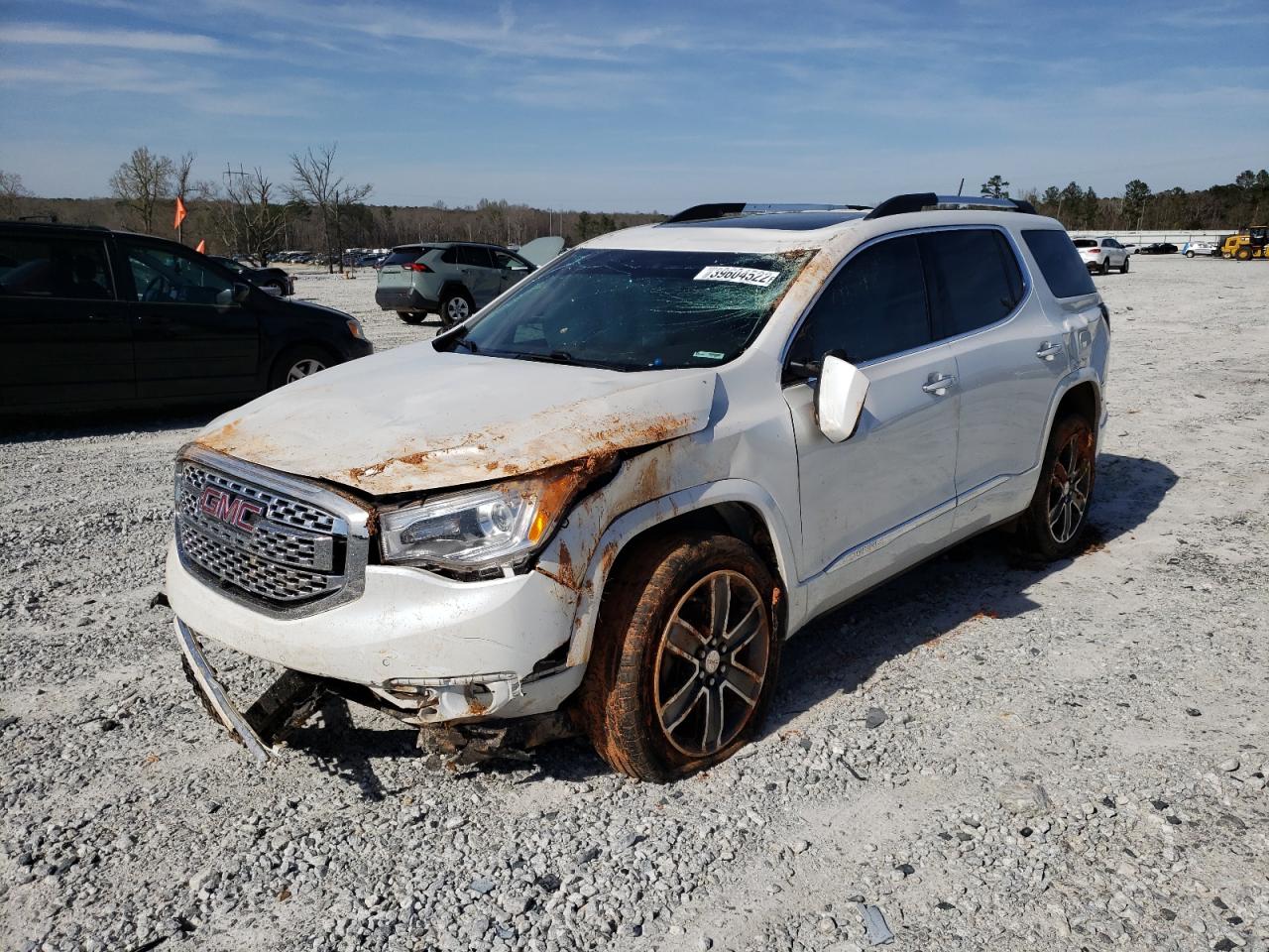 Photo 2 from auction – 2018 GMC ACADIA DEN with VIN 1GKKNPLS8JZ209536
