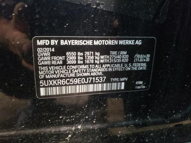 Photo 10 from auction – 2014 BMW X5 XDRIVE5 with VIN 5UXKR6C59E0J71537