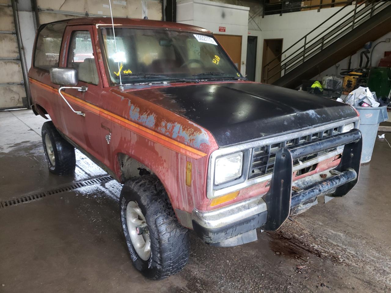 FORD BRONCO II 1986 with VIN 1FMBU14T2GUA01205 - Photo from auction