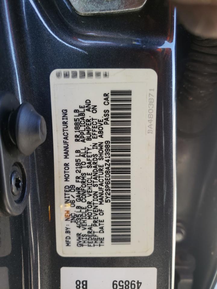 Photo 10 from auction – 2010 PONTIAC VIBE with VIN 5Y2SP6E08AZ413989