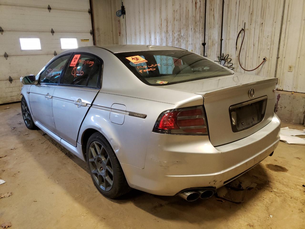Photo 3 from auction – 2007 ACURA TL TYPE S with VIN 19UUA76557A019529