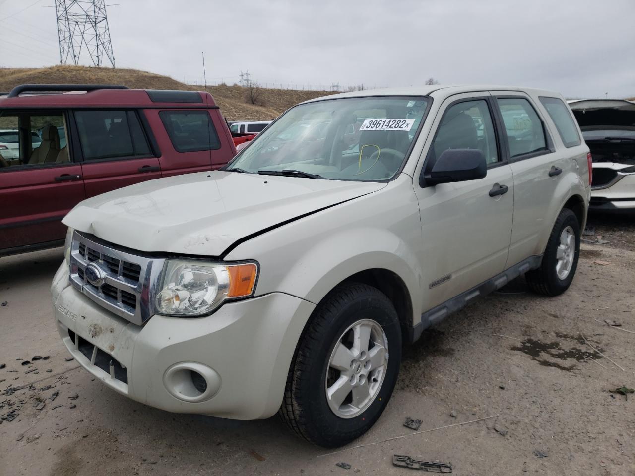 Photo 2 from auction – 2008 FORD ESCAPE XLS with VIN 1FMCU92Z18KC67256