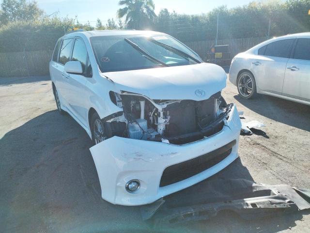 Photo 1 from auction – 2017 TOYOTA SIENNA SE with VIN 5TDXZ3DC8HS860828