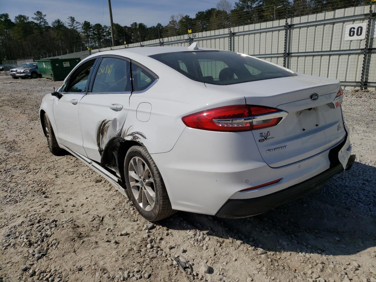 Photo 3 from auction – 2019 FORD FUSION SE with VIN 3FA6P0HD5KR146500