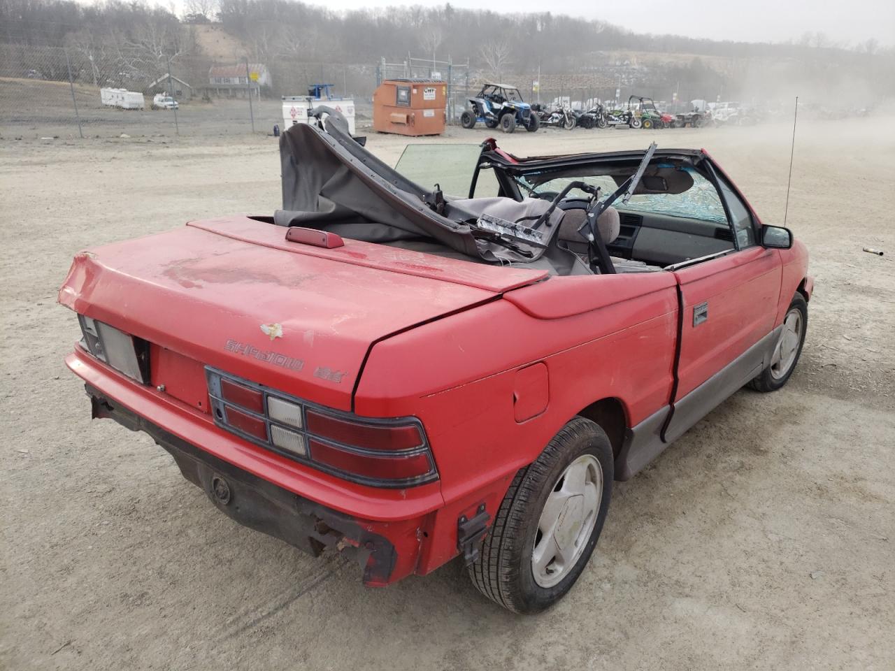 Photo 4 from auction – 1991 DODGE SHADOW ES with VIN 3B3XP65K4MT594237