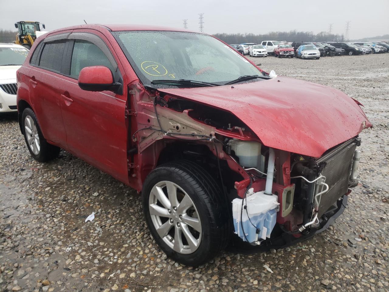 MITSUBISHI OUTLANDER 2015 with VIN 4A4AP3AUXFE036852 - Photo from auction