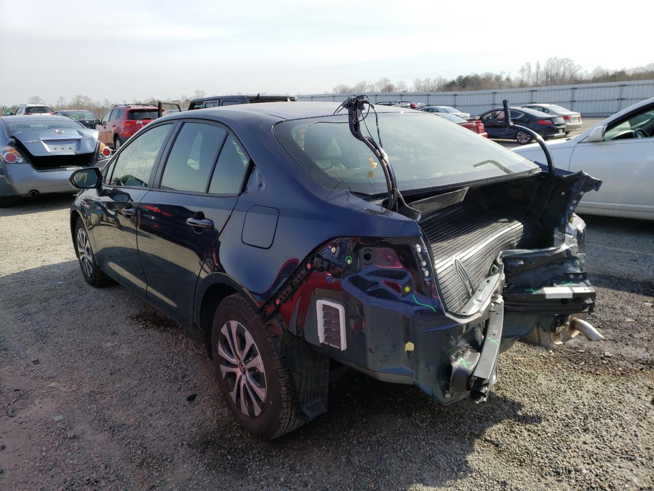 Photo 3 from auction – 2021 TOYOTA COROLLA LE with VIN JTDEAMDEXMJ010440