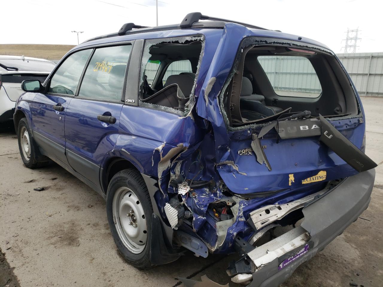 Photo 3 from auction – 2003 SUBARU FORESTER 2 with VIN JF1SG63603G728975