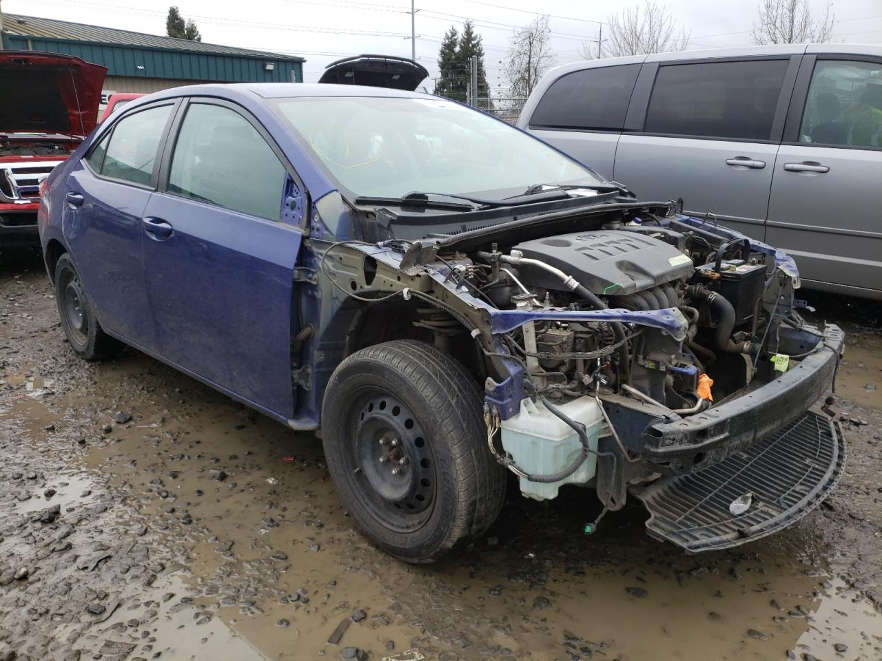 TOYOTA COROLLA L 2014 with VIN 5YFBURHE6EP101512 - Photo from auction