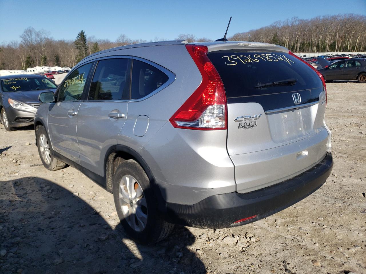 Photo 3 from auction – 2014 HONDA CR-V EXL with VIN 2HKRM4H74EH716673
