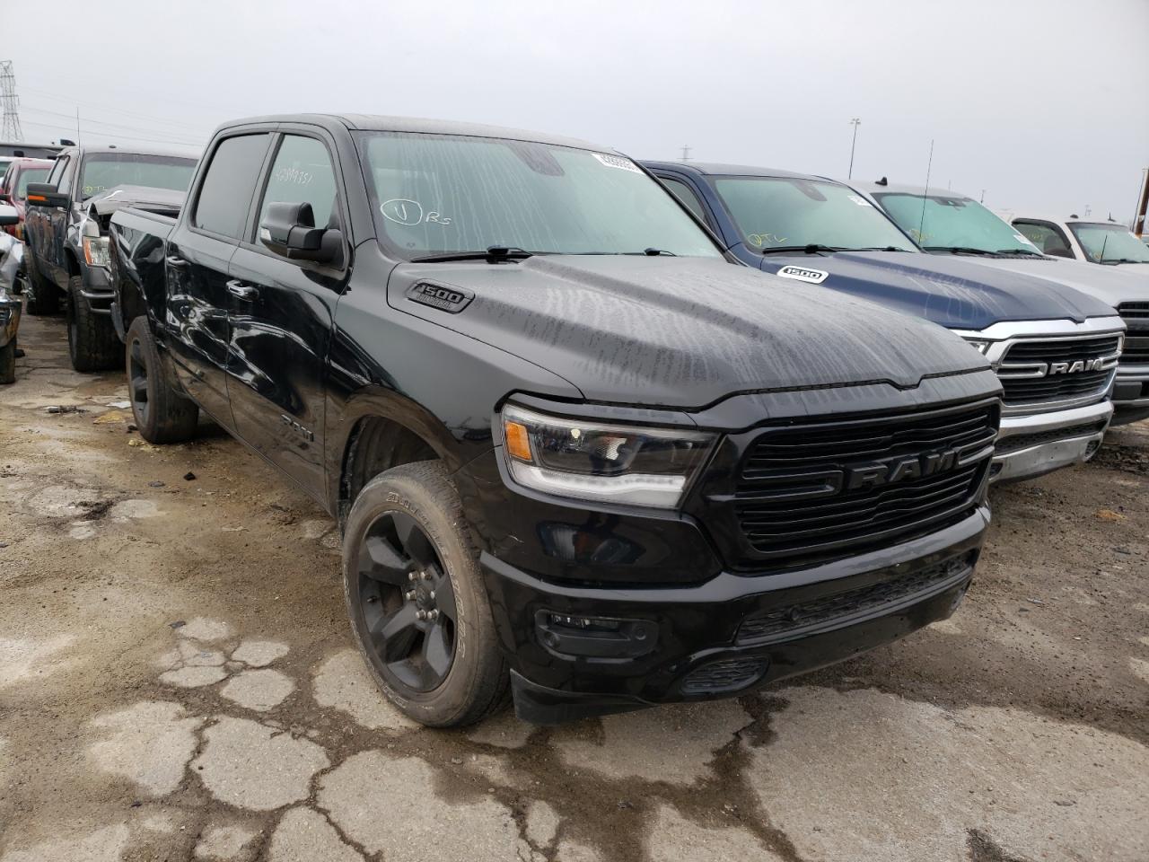 RAM 1500 BIG H 2019 with VIN 1C6SRFFT3KN783136 - Photo from auction