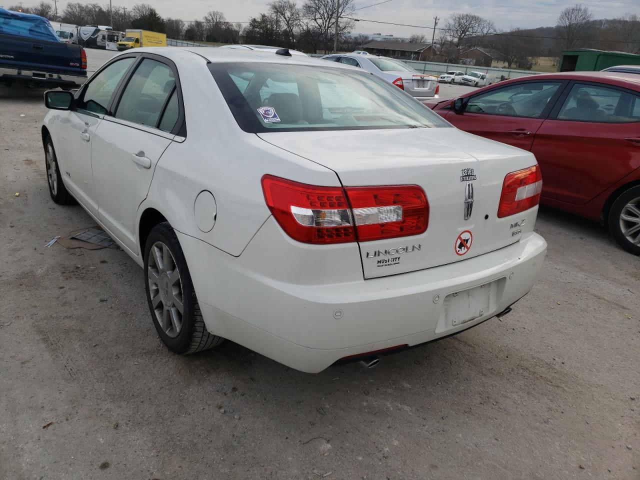 Photo 3 from auction – 2008 LINCOLN MKZ with VIN 3LNHM28T38R605994