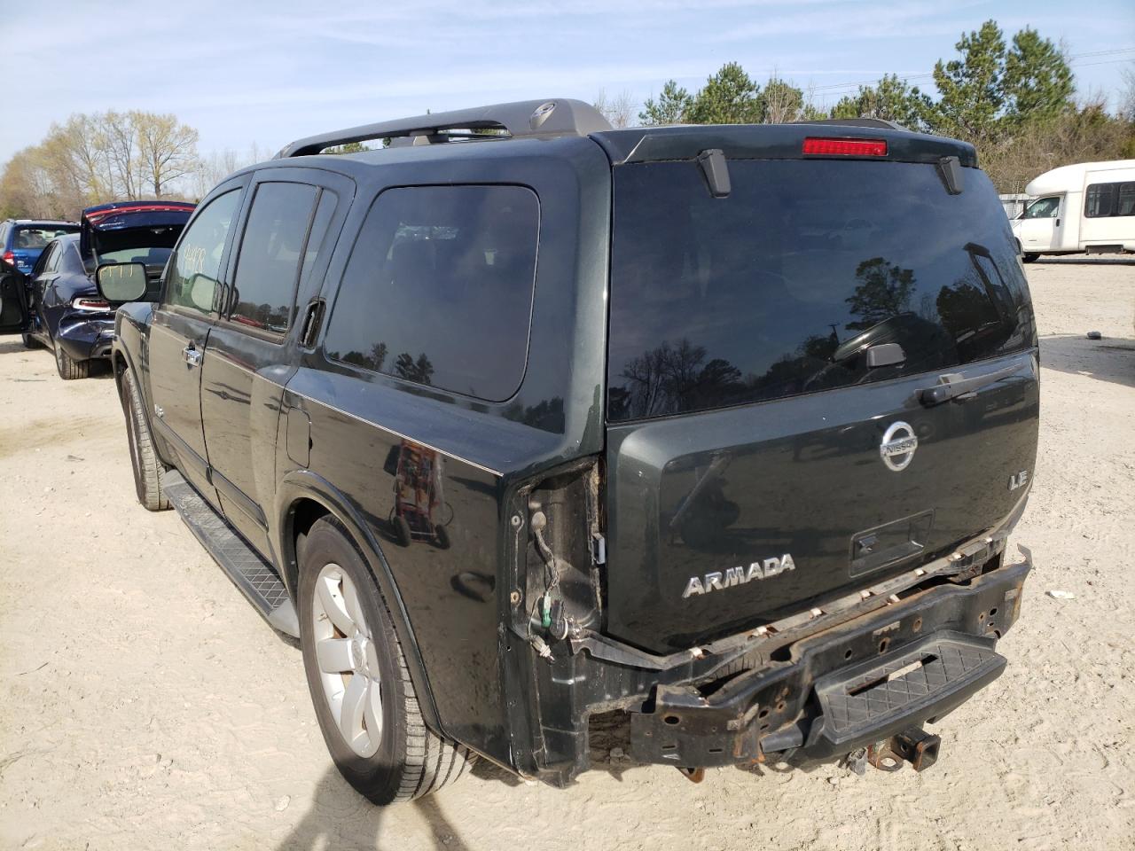 Photo 3 from auction – 2008 NISSAN ARMADA SE with VIN 5N1BA08D48N600771