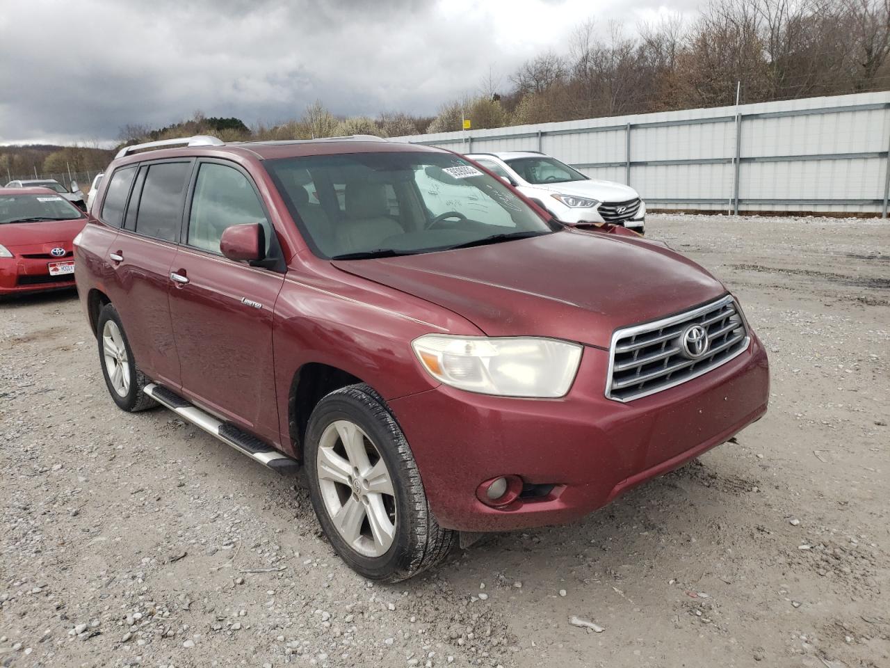 TOYOTA HIGHLANDER 2010 with VIN 5TDYK3EH1AS003937 - Photo from auction
