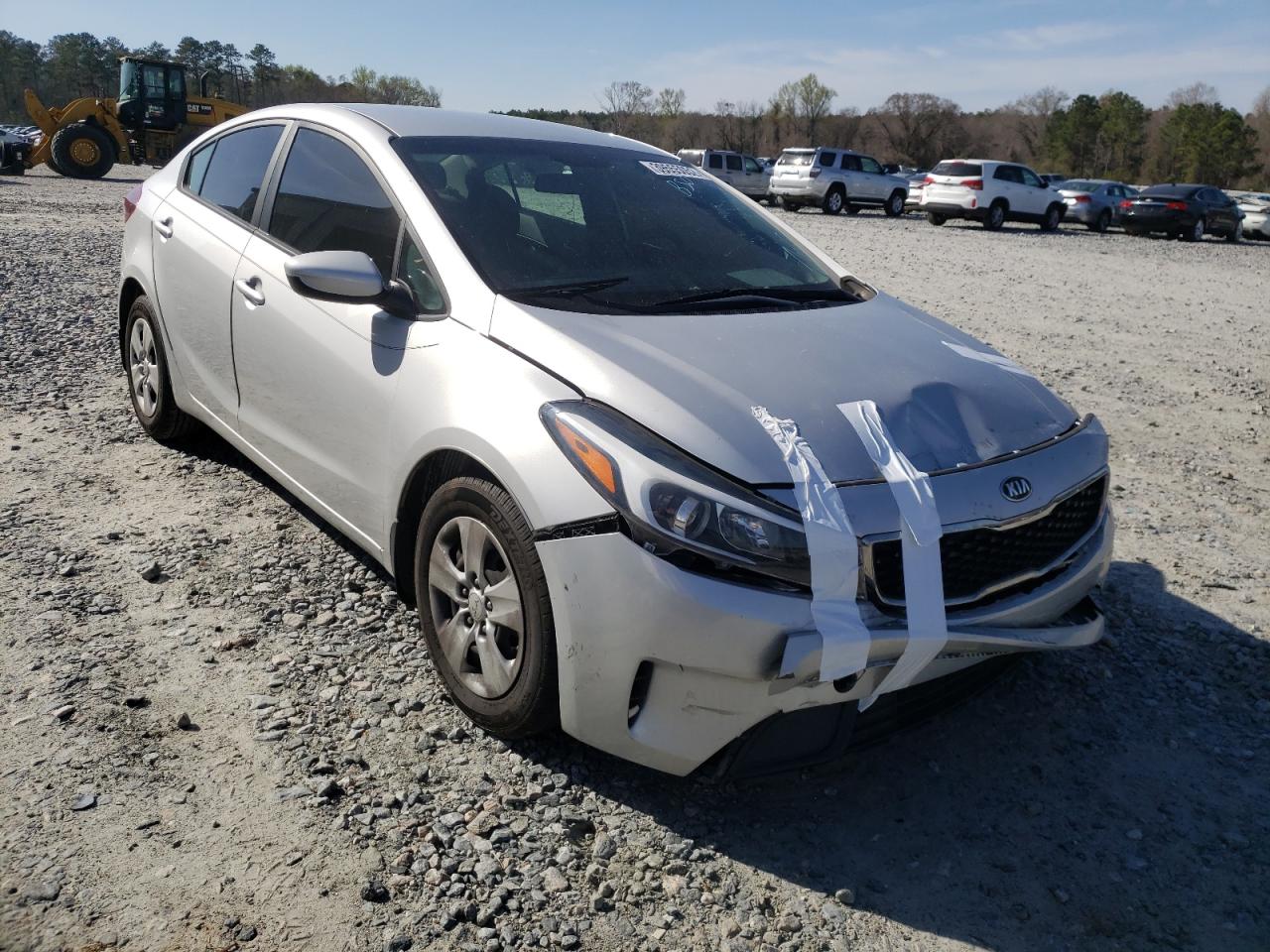 KIA FORTE LX 2017 with VIN 3KPFK4A7XHE063830 - Photo from auction