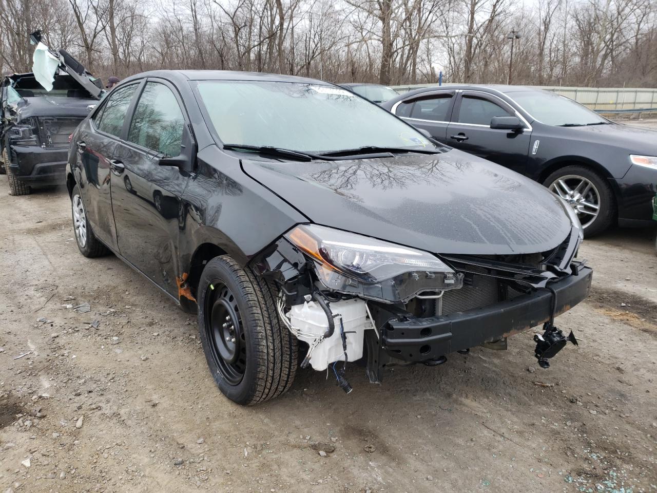 TOYOTA COROLLA L 2018 with VIN 2T1BURHE4JC016744 - Photo from auction