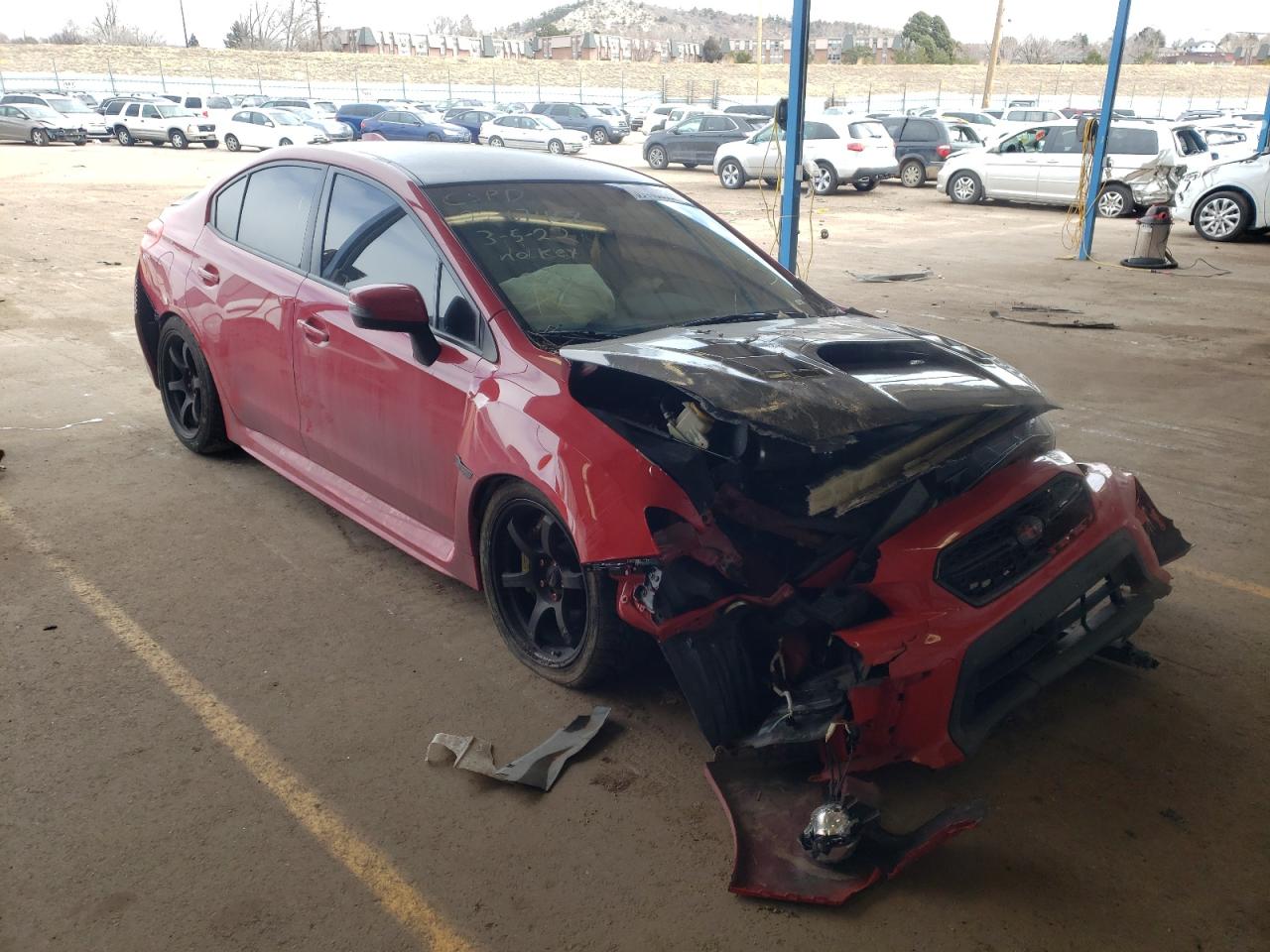 Photo 1 from auction – 2018 SUBARU WRX STI with VIN JF1VA2M66J9826187