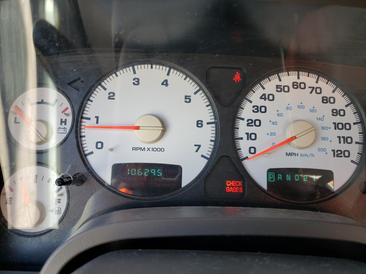 Photo 8 from auction – 2005 DODGE RAM 1500 S with VIN 1D7HA18D55J552887