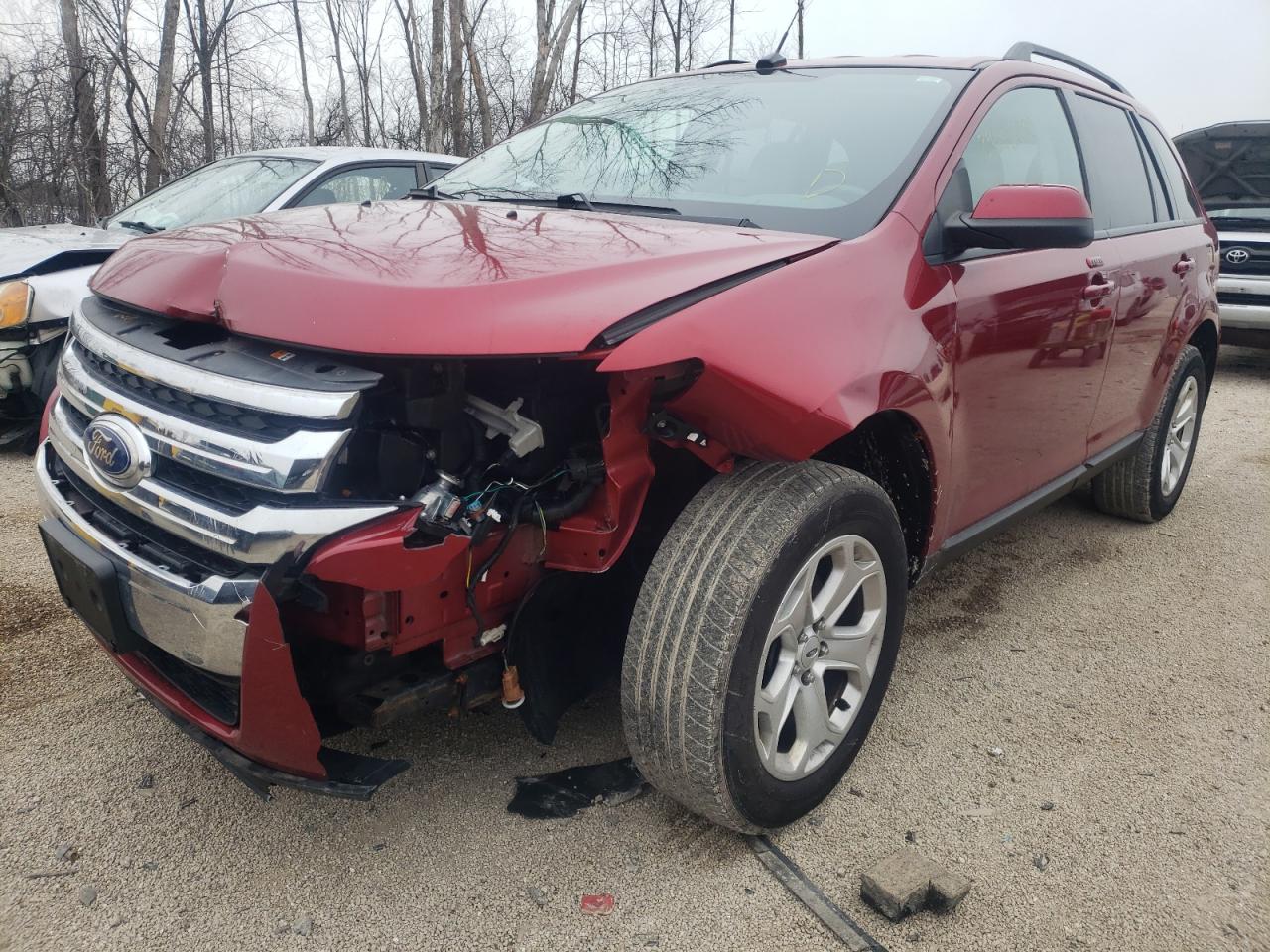 Photo 2 from auction – 2013 FORD EDGE SEL with VIN 2FMDK3JC5DBB57612