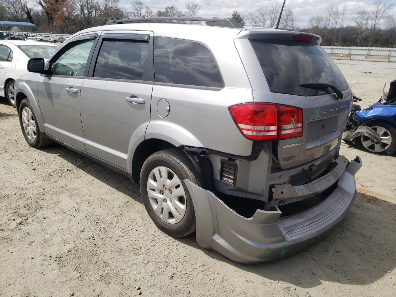 Photo 3 from auction – 2020 DODGE JOURNEY SE with VIN 3C4PDCAB1LT237379