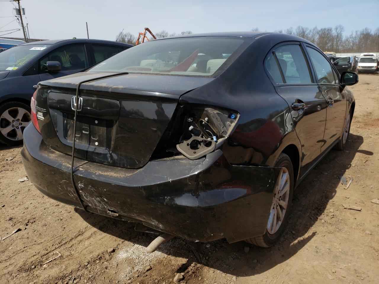 Photo 4 from auction – 2012 HONDA CIVIC EX with VIN 19XFB2F83CE378449