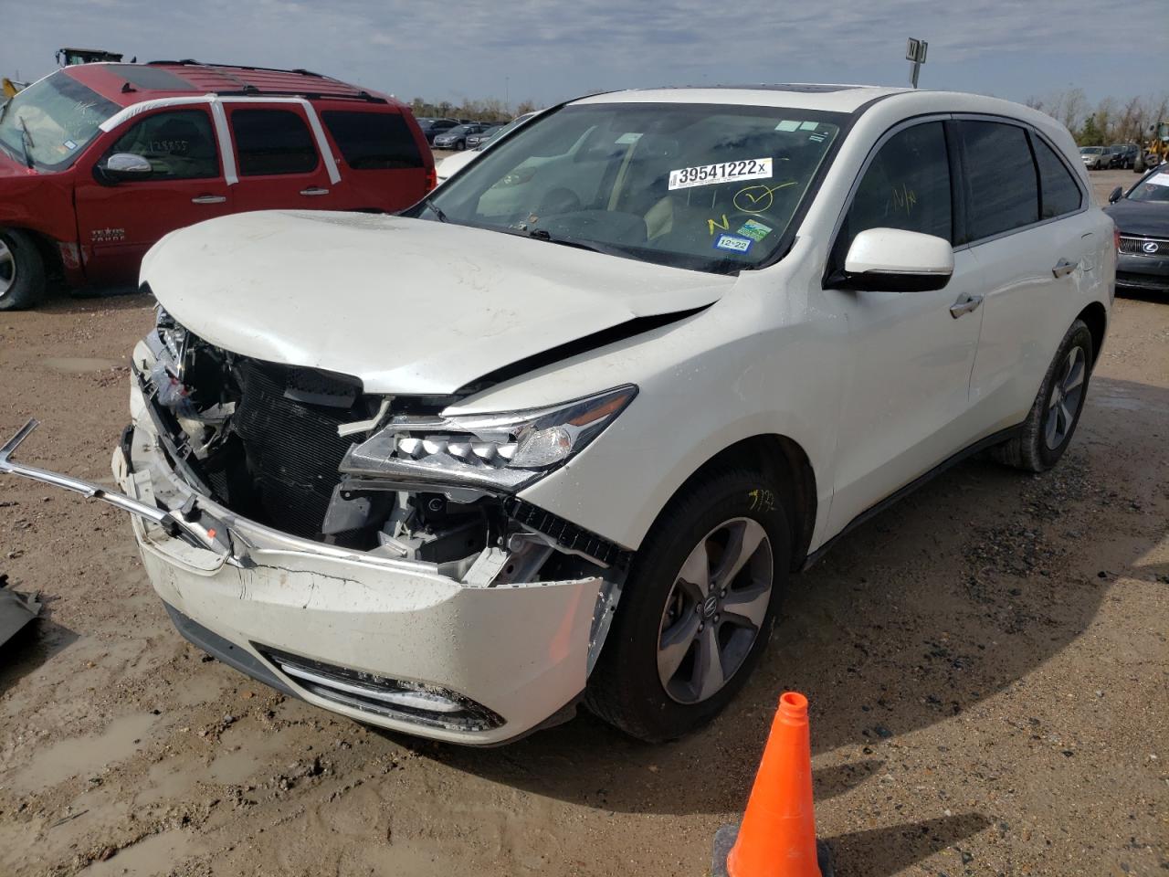 Photo 2 from auction – 2015 ACURA MDX with VIN 5FRYD3H23FB009864