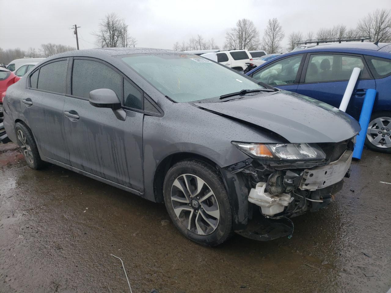 Photo 1 from auction – 2013 HONDA CIVIC EXL with VIN 19XFB2F99DE237718