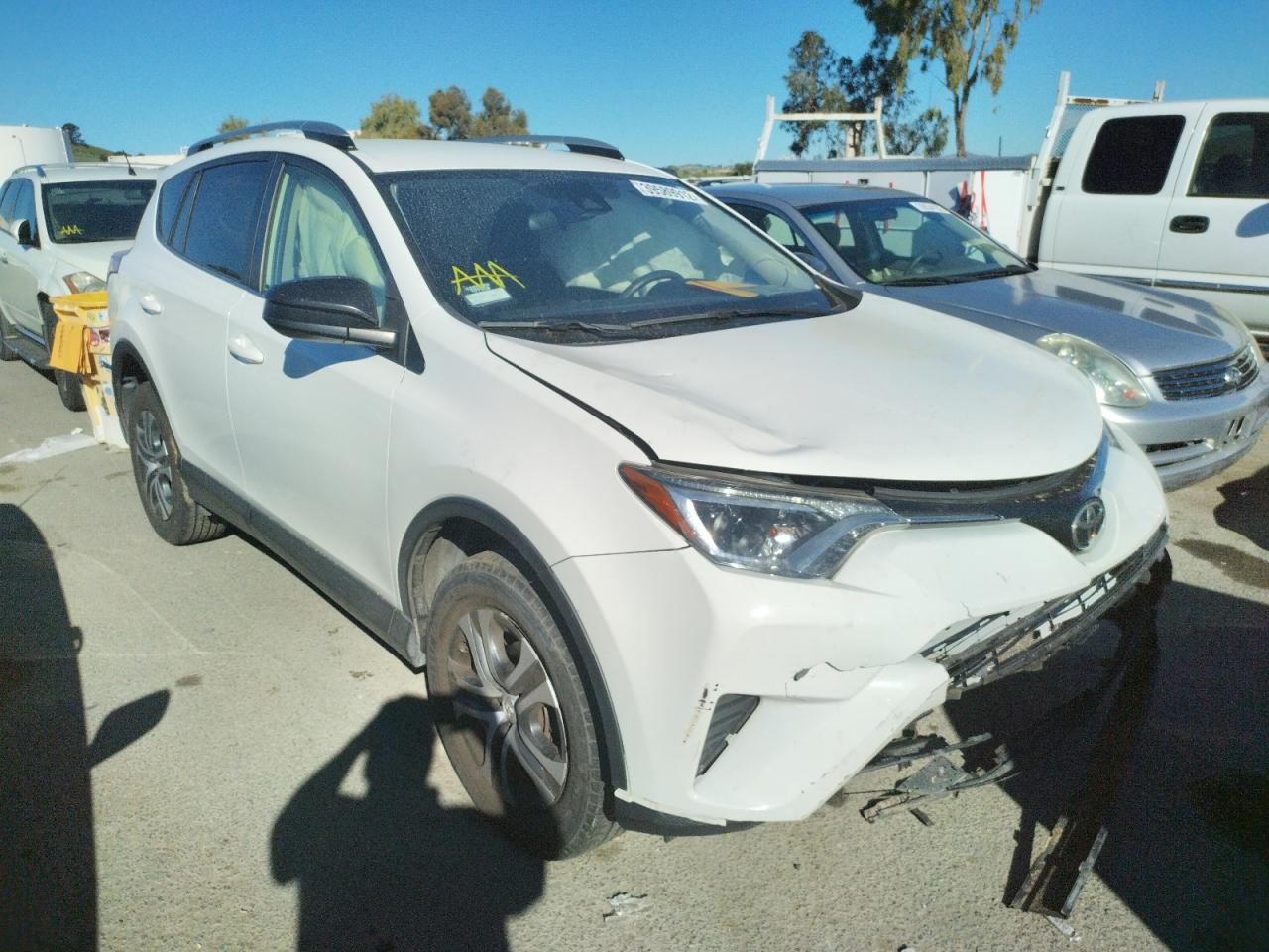 TOYOTA RAV4 LE 2017 with VIN JTMZFREV0HJ130073 - Photo from auction