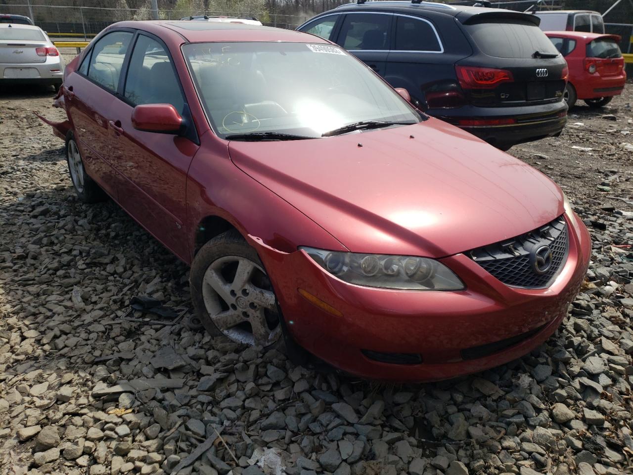MAZDA 6 2003 with VIN 1YVFP80DX35M35486 - Photo from auction