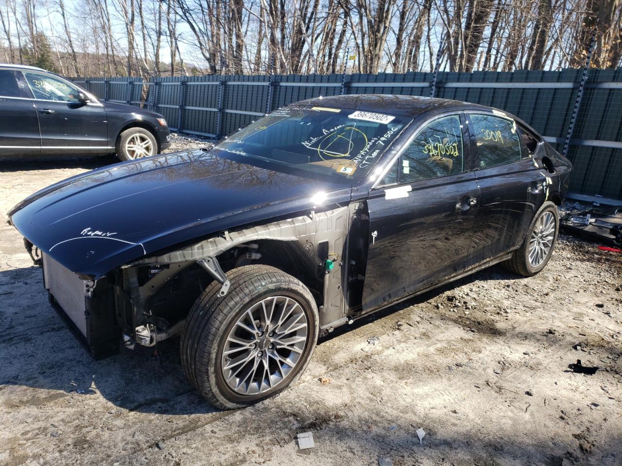 Photo 2 from auction – 2021 GENESIS G80 BASE with VIN KMTGB4SC5MU046575