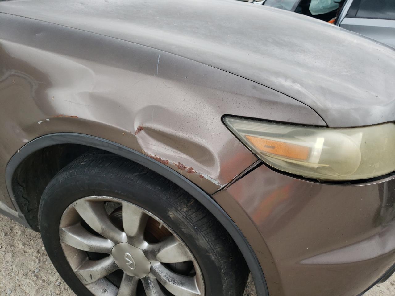 Photo 9 from auction – 2007 INFINITI FX35 with VIN JNRAS08U77X103004