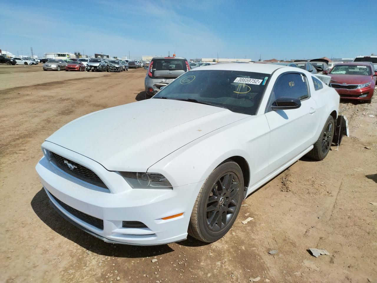 Photo 2 from auction – 2014 FORD MUSTANG with VIN 1ZVBP8AM4E5326847
