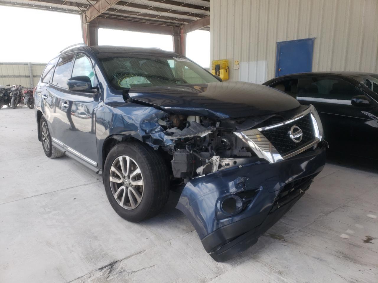 NISSAN PATHFINDER 2014 with VIN 5N1AR2MN7EC622267 - Photo from auction