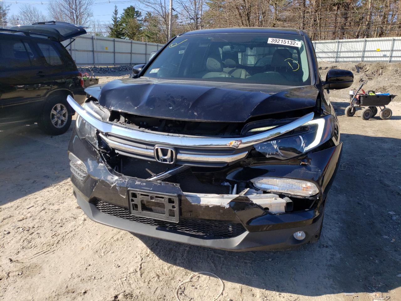 Photo 9 from auction – 2016 HONDA PILOT EXL with VIN 5FNYF6H5XGB106892