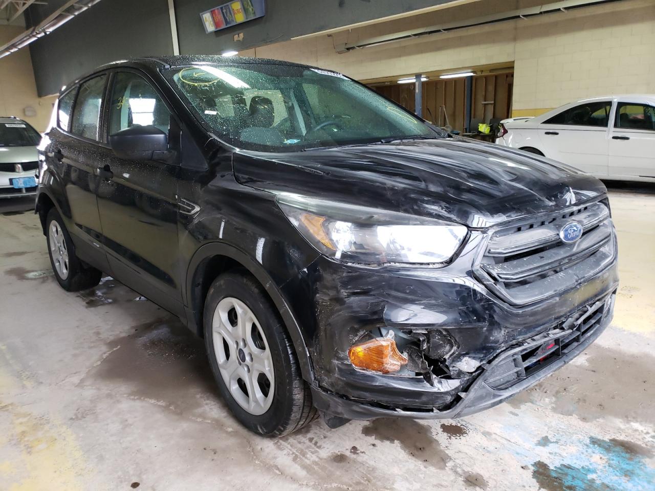 FORD ESCAPE S 2018 with VIN 1FMCU0F77JUA19947 - Photo from auction