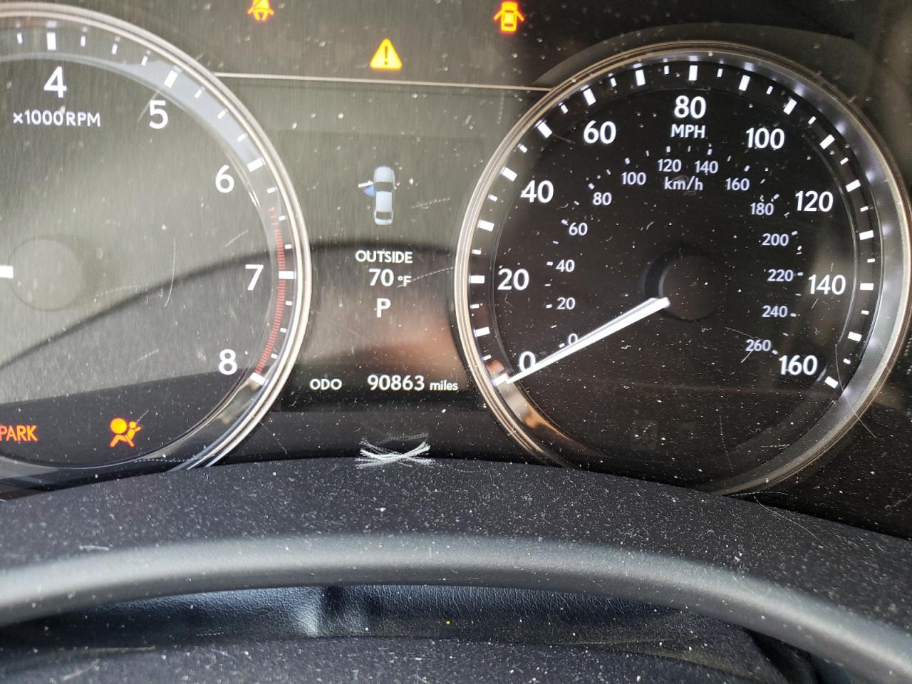 Photo 8 from auction – 2013 LEXUS GS 350 with VIN JTHBE1BL7D5006411