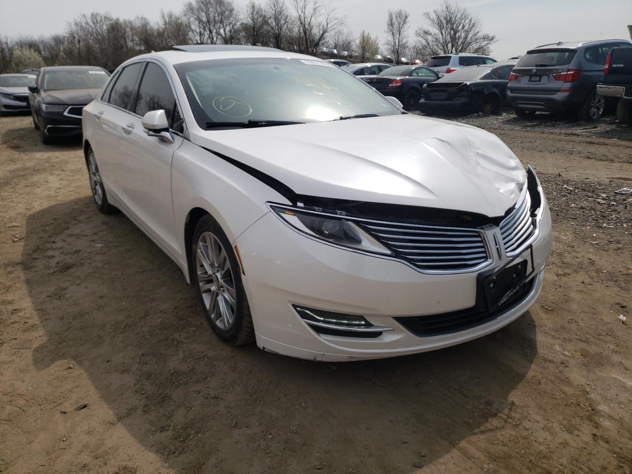 LINCOLN MKZ 2013 with VIN 3LN6L2JK4DR812948 - Photo from auction