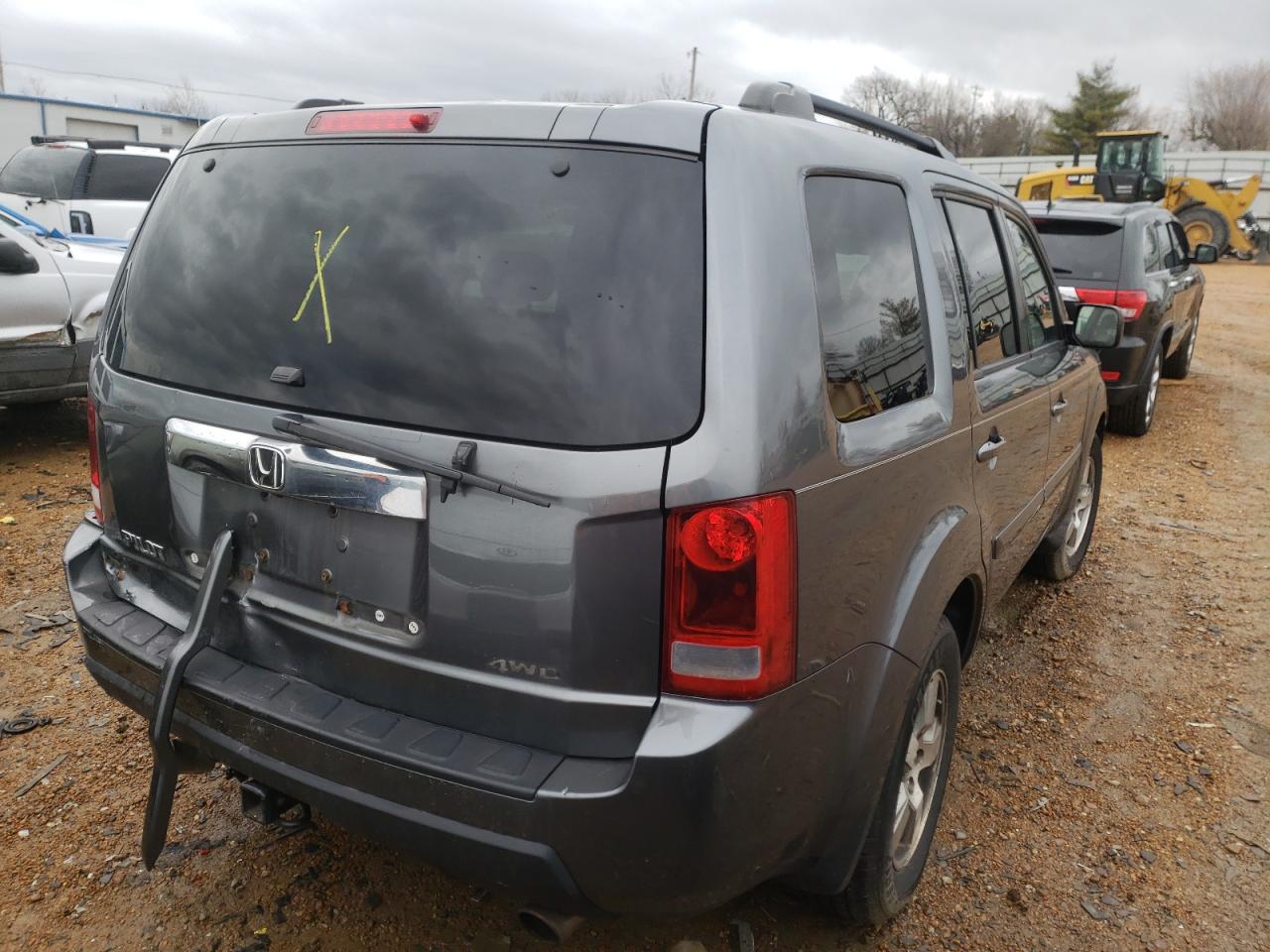 Photo 4 from auction – 2010 HONDA PILOT EXL with VIN 5FNYF4H61AB021931
