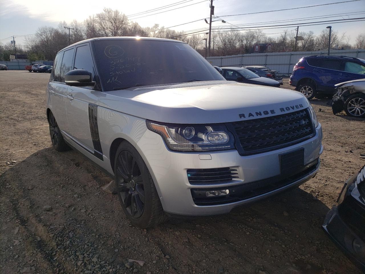 LAND ROVER RANGE ROVE 2014 with VIN SALGS2EF4EA150916 - Photo from auction