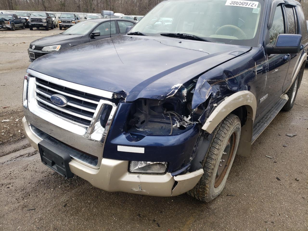 Photo 9 from auction – 2007 FORD EXPLORER E with VIN 1FMEU74E07UB74271