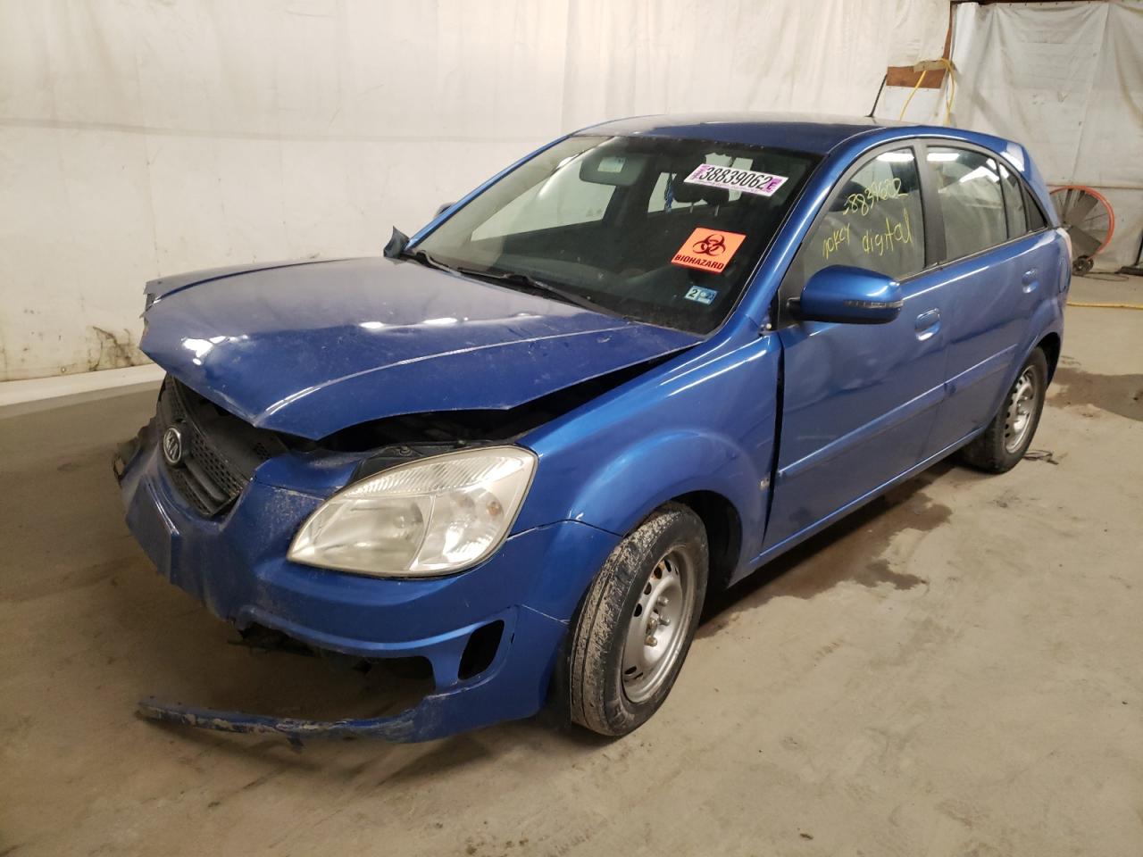 Photo 2 from auction – 2010 KIA RIO LX with VIN KNADH5A34A6652647