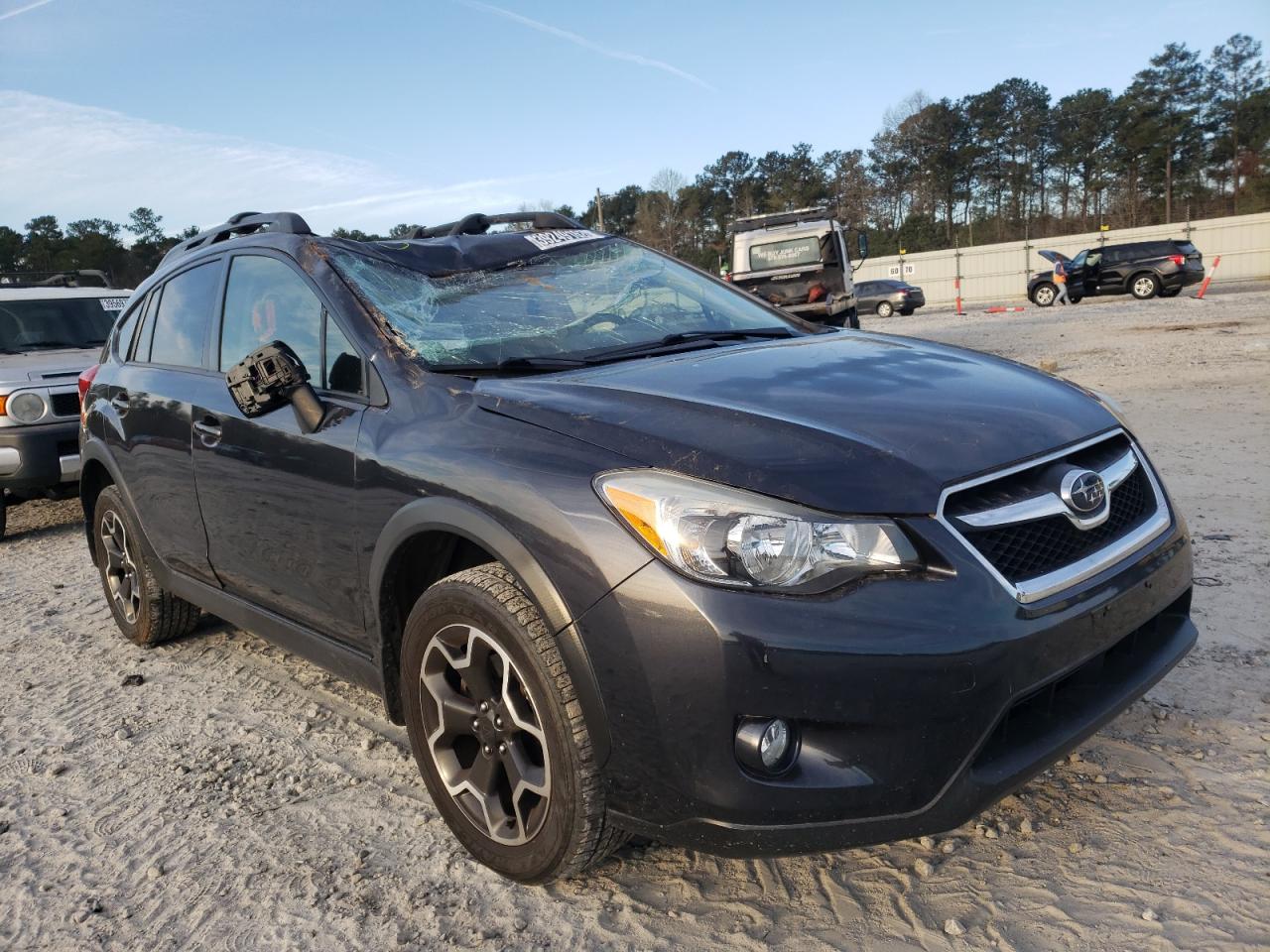 SUBARU XV CROSSTR 2014 with VIN JF2GPAGC5EH300594 - Photo from auction