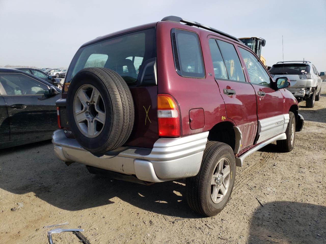 Photo 4 from auction – 2002 CHEVROLET TRACKER LT with VIN 2CNBJ634226900539