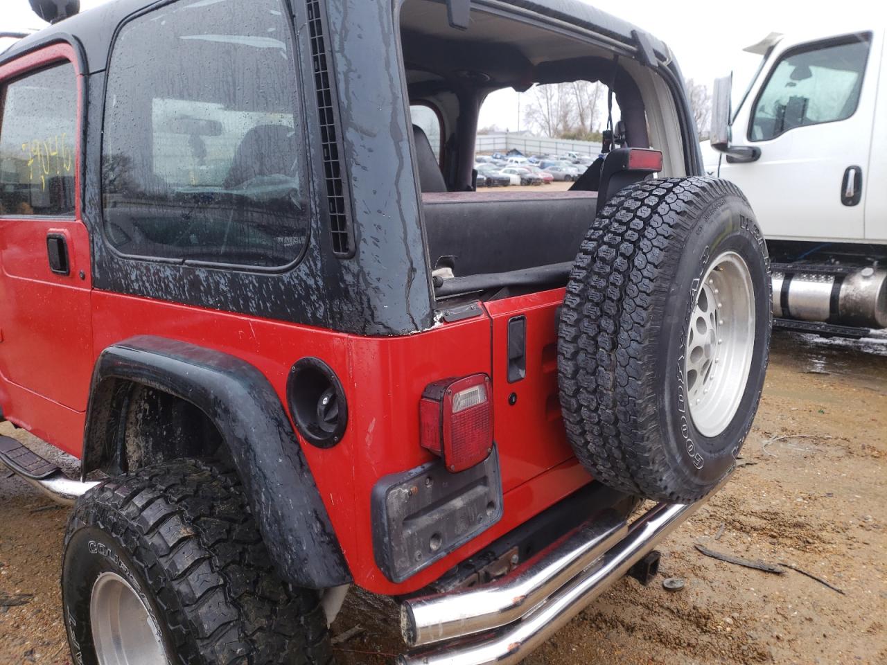 Photo 9 from auction – 1999 JEEP WRANGLER / with VIN 1J4FY19S8XP417455