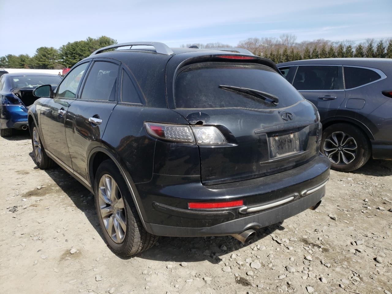 Photo 3 from auction – 2008 INFINITI FX35 with VIN JNRAS08W18X210102