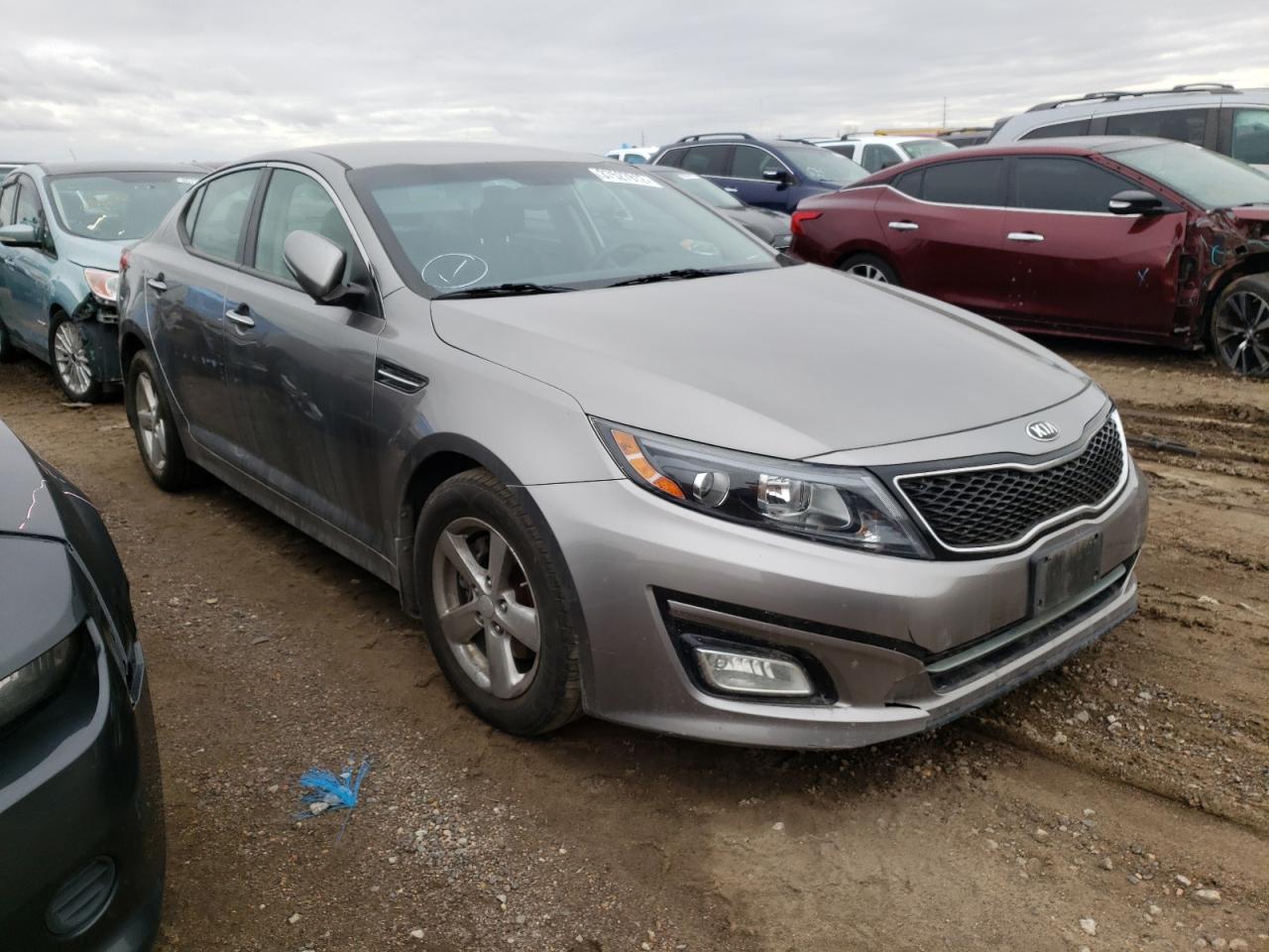 KIA OPTIMA LX 2015 with VIN 5XXGM4A79FG517469 - Photo from auction