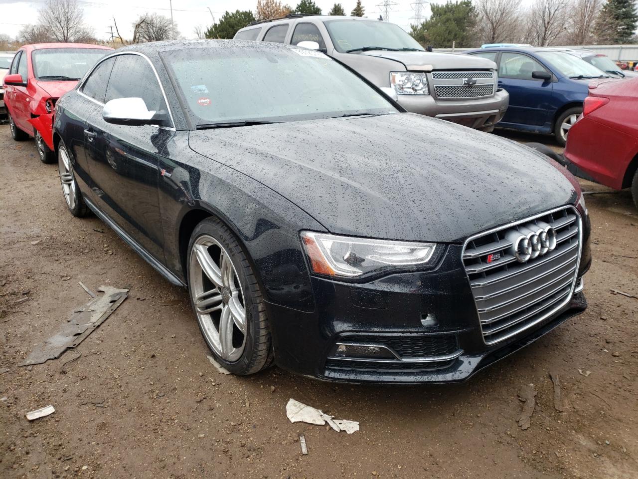 AUDI S5 2013 with VIN WAUCGAFR4DA039725 - Photo from auction