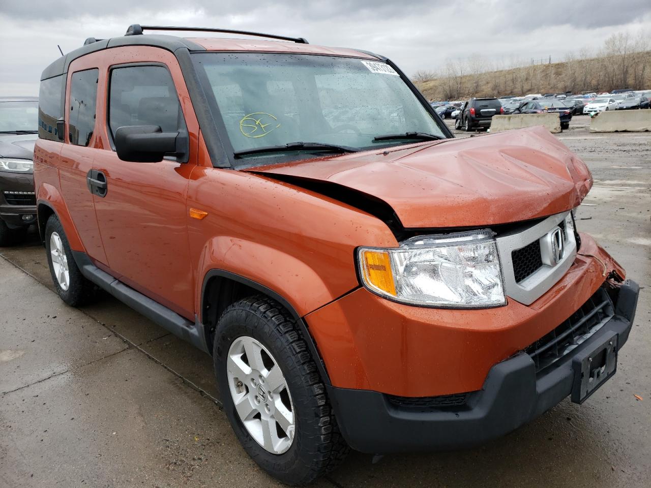 HONDA ELEMENT EX 2011 with VIN 5J6YH2H79BL006402 - Photo from auction