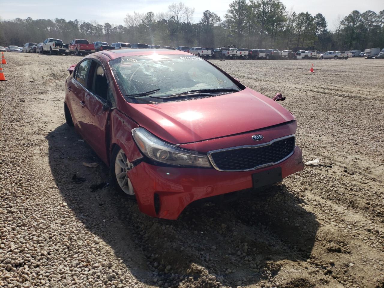 KIA FORTE LX 2017 with VIN 3KPFL4A79HE043968 - Photo from auction