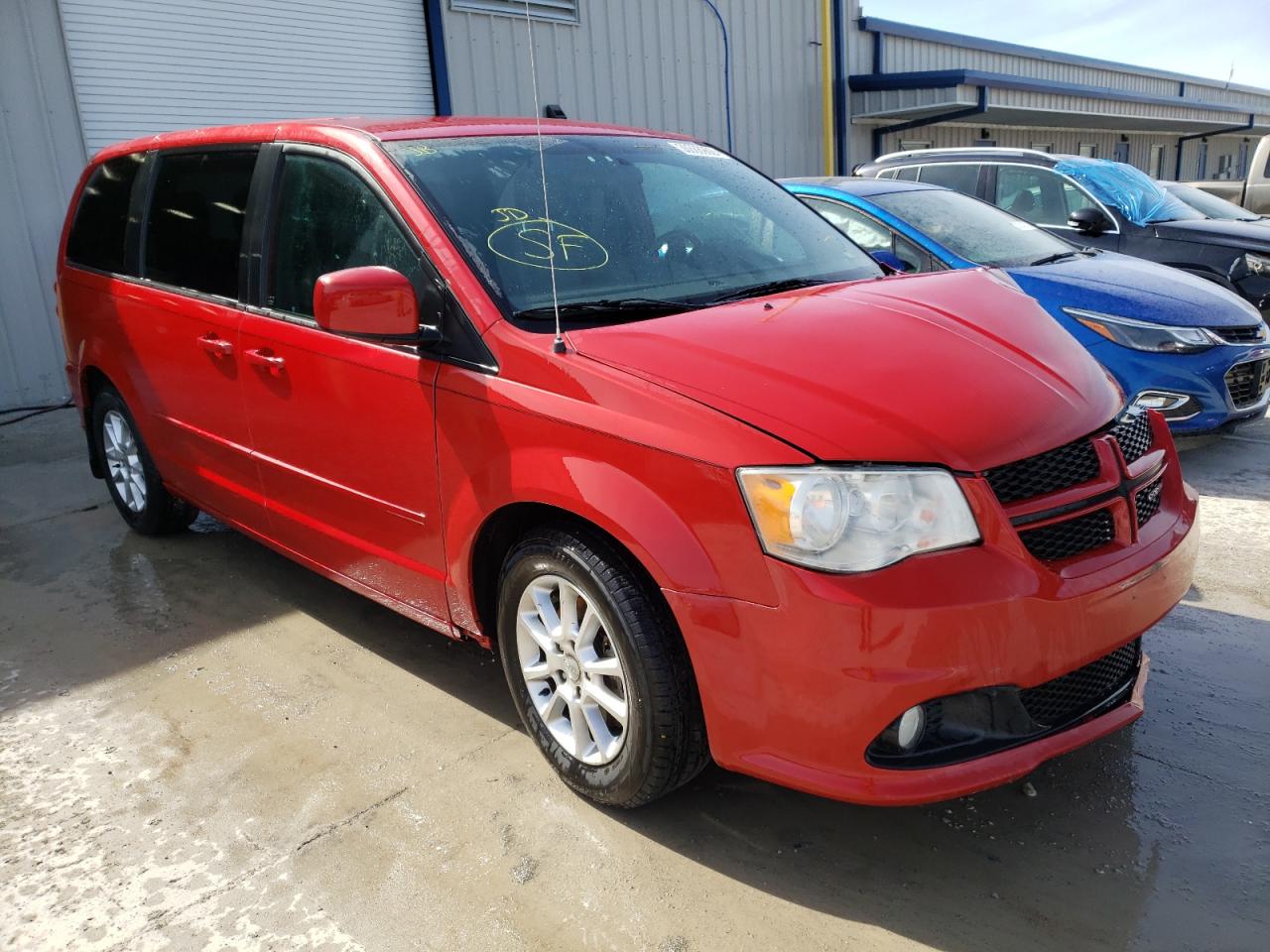 DODGE GRAND CARA 2013 with VIN 2C4RDGEG2DR514485 - Photo from auction